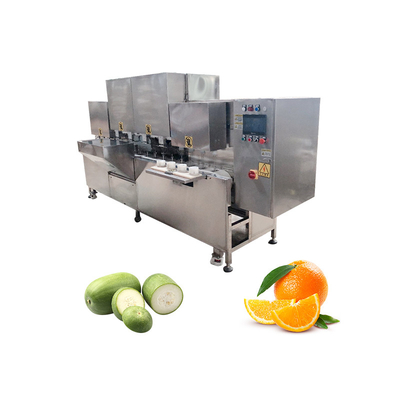 Apple Skin Removed And Core Peeling Machine 2350 X 800 X 1750mm Apple Slicer